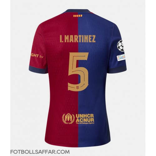 Barcelona Inigo Martinez #5 Hemmatröja 2024-25 Kortärmad